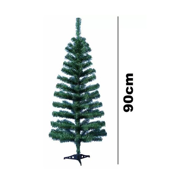 Árvore de Natal 90cm C/ Galhos | Unidade - Tricolandia Festas