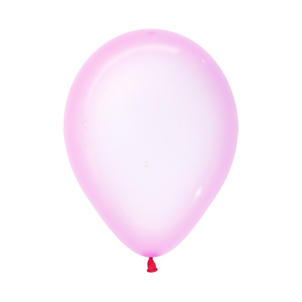 Balão de Festa Látex  R24 Cristal Pastel Rosa | Unidade - Cromus