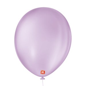 Balão Liso 11" Lilás Baby | 50 Unidades - São Roque