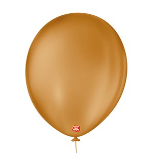 Balão Liso 11" Mocha | 50 Unidades - São Roque