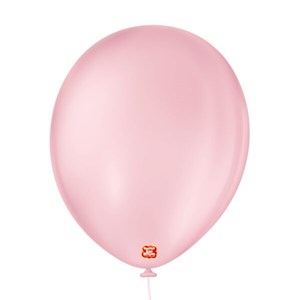 Balão Liso 11" Rosa Baby | 50 Unidades - São Roque