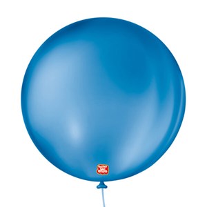 Balão Liso 5" Azul Cobalto | 50 Unidades - São Roque