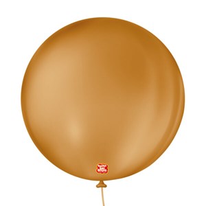 Balão Liso 5" Mocha | 50 Unidades - São Roque