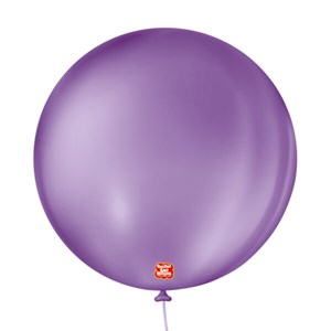 Balão Liso 5" Roxo Ametista | 50 Unidades - São Roque