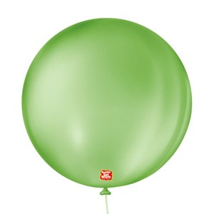 Balão Liso 5" Verde Maça | 50 Unidades - São Roque