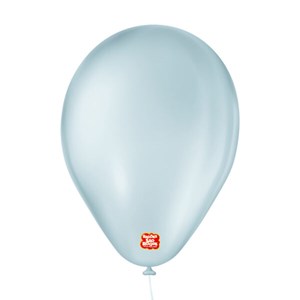 Balão Liso 6,5" Azul Claro | 50 Unidades - São Roque