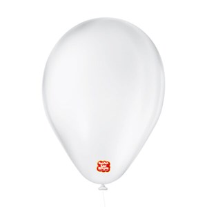 Balão Liso 6,5" Branco | 50 Unidades - São Roque