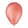 Balão Liso 6,5" Vermelho | 50 Unidades - São Roque