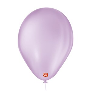 Balão Liso 7" Lilás Baby | 50 Unidades - São Roque