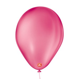 Balão Liso 7" Rosa Pink | 50 Unidades - São Roque