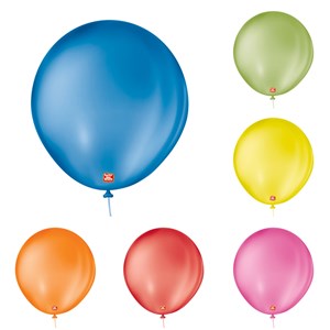 Balão Liso 8" Verde Maça | 50 Unidades - São Roque