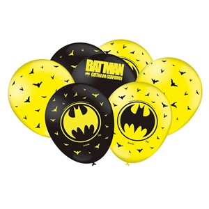 Balão Para Festa Batman 9 Polegadas | 25 Unidades - Festcolor