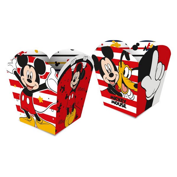 Cachepot de Papel Festa Mickey Mouse | 4 Unidades - Regina