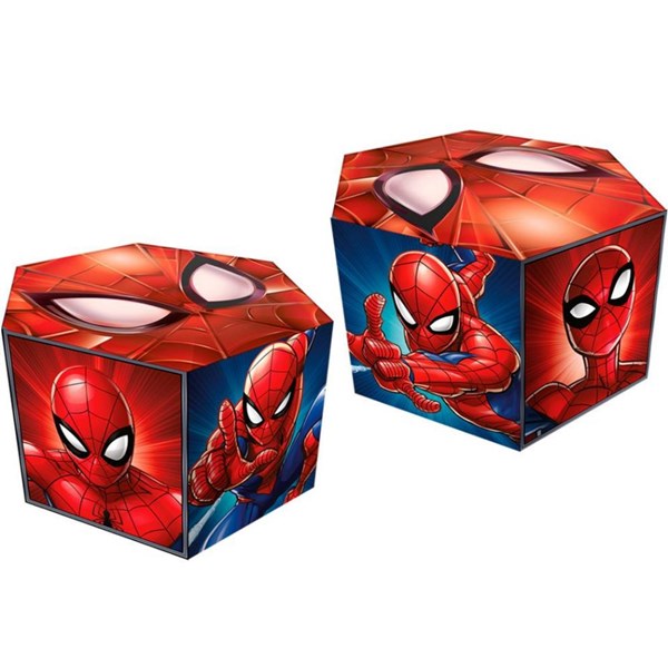 Caixa Surpresa Bala Festa Spider Man Animação | 8 Unidades - Regina