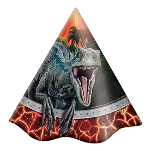 Chapéu de Aniversário Festa Jurassic World 2 | 8 Unidades - Festcolor