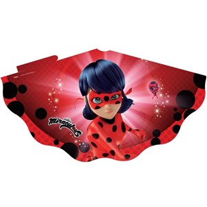 Chapéu de Aniversário Festa Miraculous Ladybug | 12 Unidades - Regina