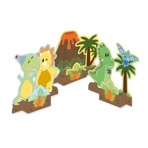 Decoração de Mesa Especial Dino Baby | 3 Unidades - Festcolor