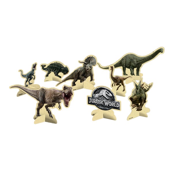 Decoração de Mesa Festa Jurassic World 2 | 8 Unidades - Festcolor