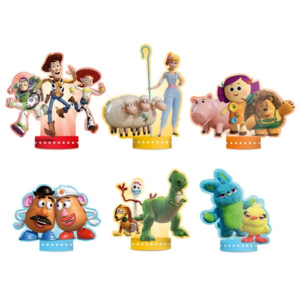 Decoração de Mesa Festa Toy Story | 6 Unidades - Regina