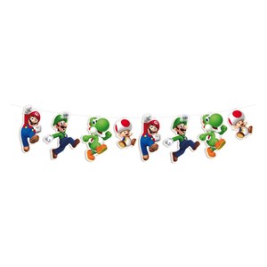 Faixa Decorativa Festa Super Mario | Unidade - Cromus