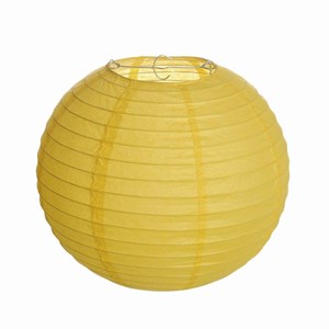 Lanterna de Papel Amarela 15 cm | Unidade - Cromus