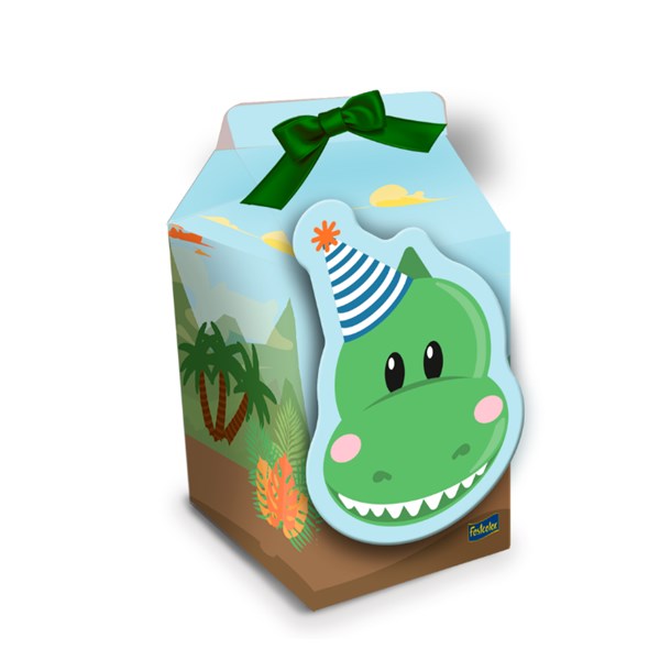 Lembrancinha Caixa de Leite Dino Baby | 8 Unidades - Festcolor -  Tricolandia Festas