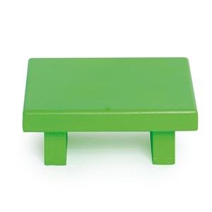 Mini Bandeja Madeira 16x10x4 cm Verde Neon | Unidade - Cromus