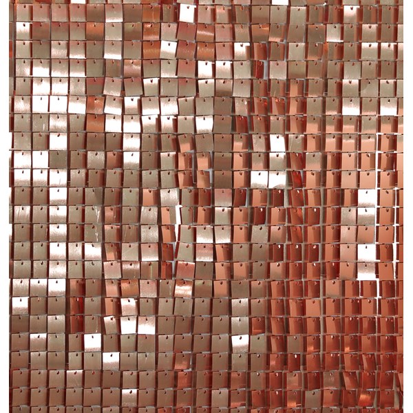 Painel Mágico Shimmer Wall 9 lâminas Rose Gold 87,4x62,5 cm | Cromus
