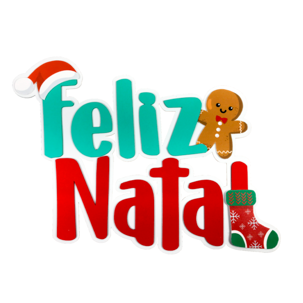 Painel Natal Feliz Natal 35x55 | Unidade - Piffer - Tricolandia Festas Painel Natal Feliz Natal 35x55 | Unidade - Piffer - Tricolandia Festas