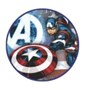 Painel Redondo TNT Capitão América Festa Avengers | Unidae-Piffer