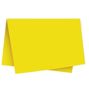 Papel Seda Autosserviço 49 x 69 cm Amarelo | 3 unidades - Cromus