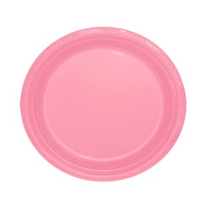 Prato Rosa Pink 23cm Happy Line 10 und | Silver Festas