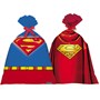Sacola Plástica Festa Superman Geek |8 unidades- Festcolor