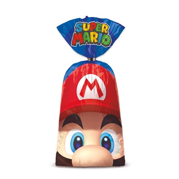 Sacolinha Surpresa Festa Super Mario | 8 Unidades - Cromus | Saquinho Surpresa Super Mario